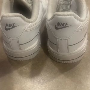 Kids Air Force Ones - gently used Size 12